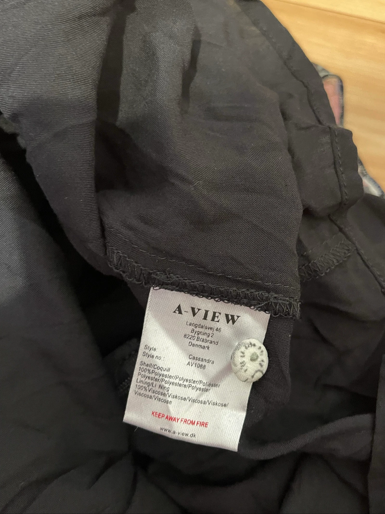 Mooie gebloemde jurk 100% polyester maat M – photo 6